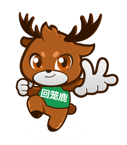 回笼鹿logo